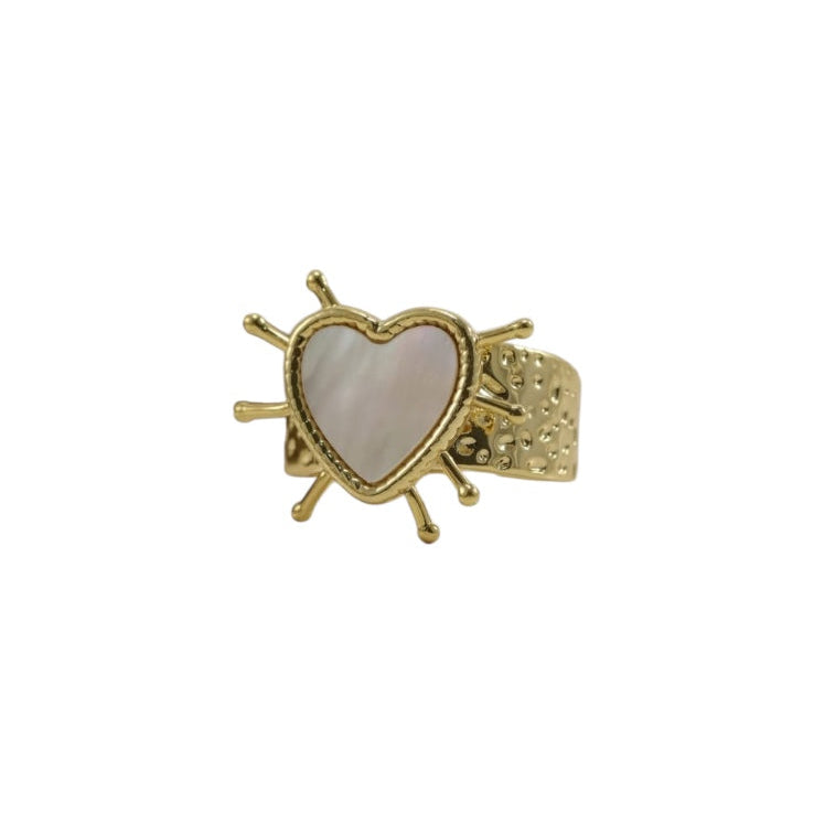 Anillo Corazon Nacar