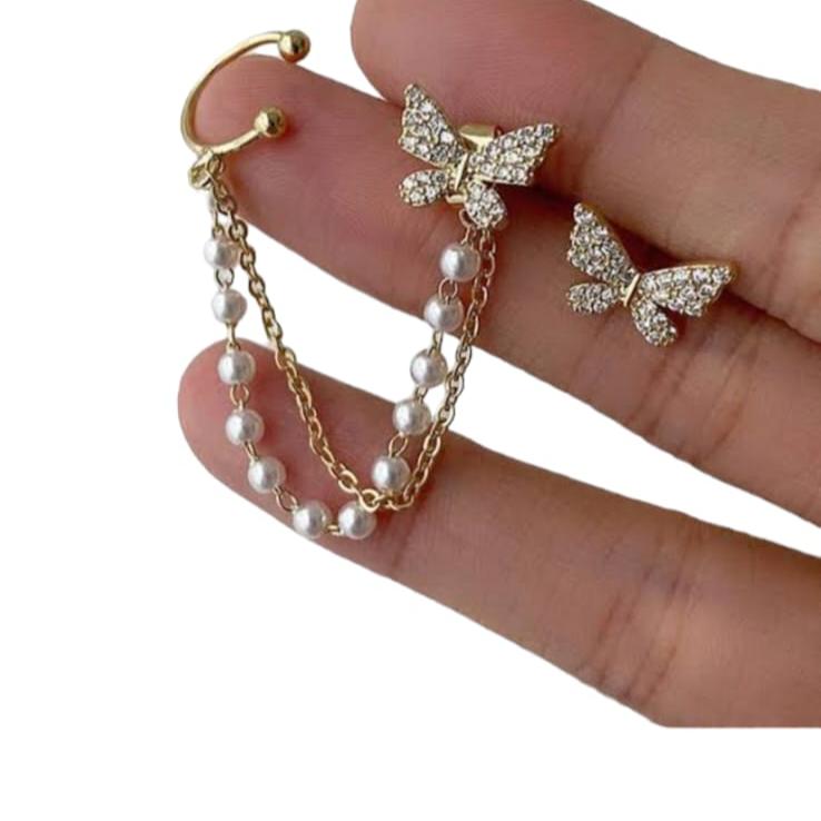 Ear cuff Sea Butterfly