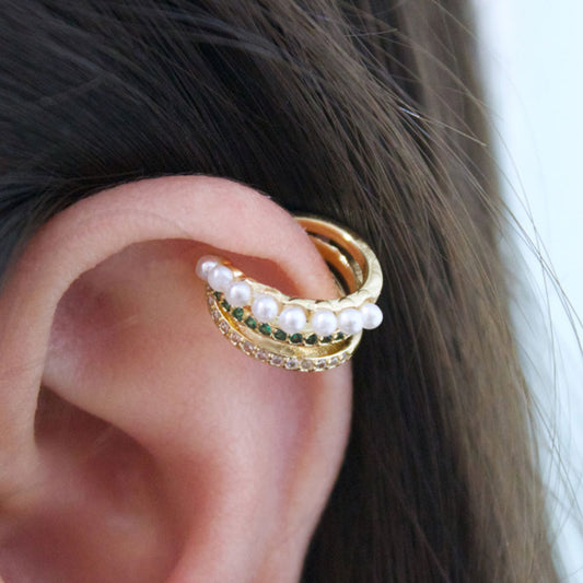 Ear cuff Dragón